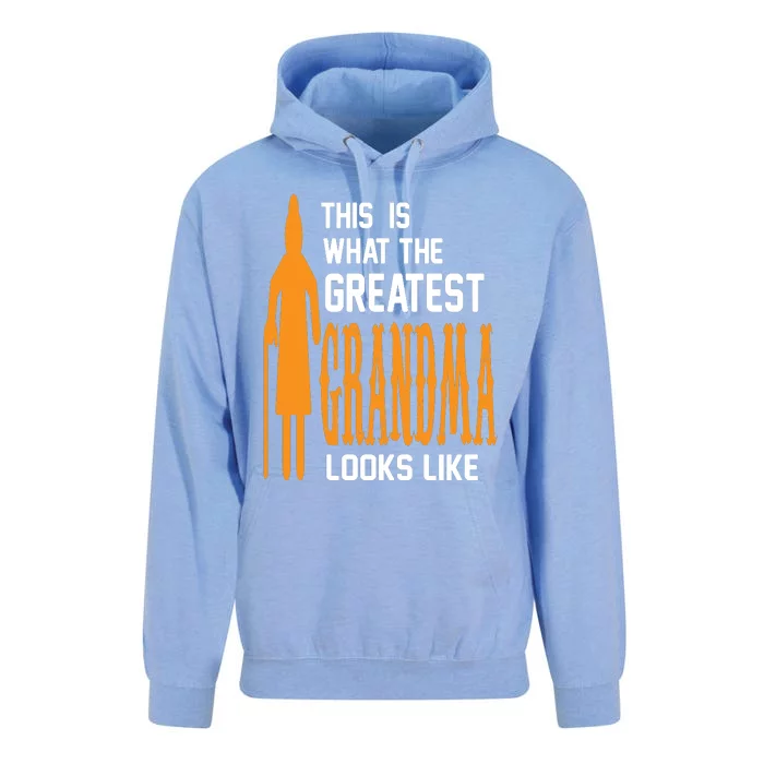 This Is What The Greatest Grandma Looks Like Unisex Surf Hoodie