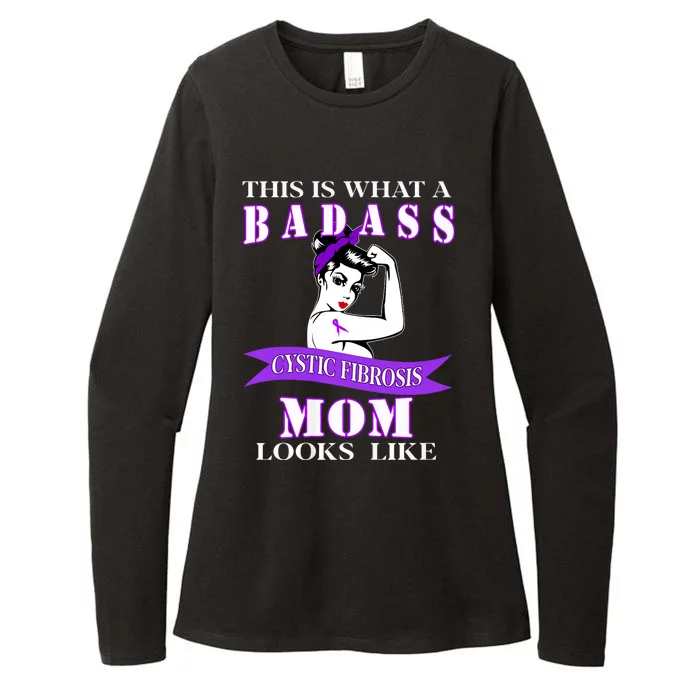 This Is What A Badass Cystic Fibrosis Mom Looks Like Womens CVC Long Sleeve Shirt