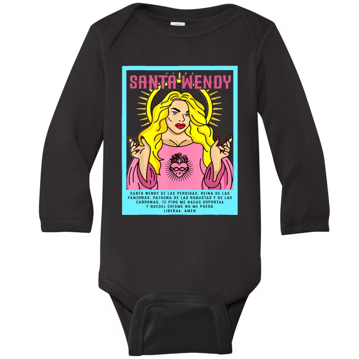 Team Infierno Wendy Guevara Baby Long Sleeve Bodysuit