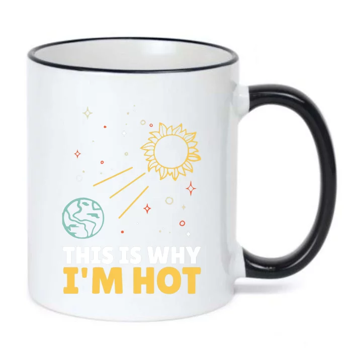 This Is Why I'm Pollution Ozone Earth Global Warming Premium Black Color Changing Mug