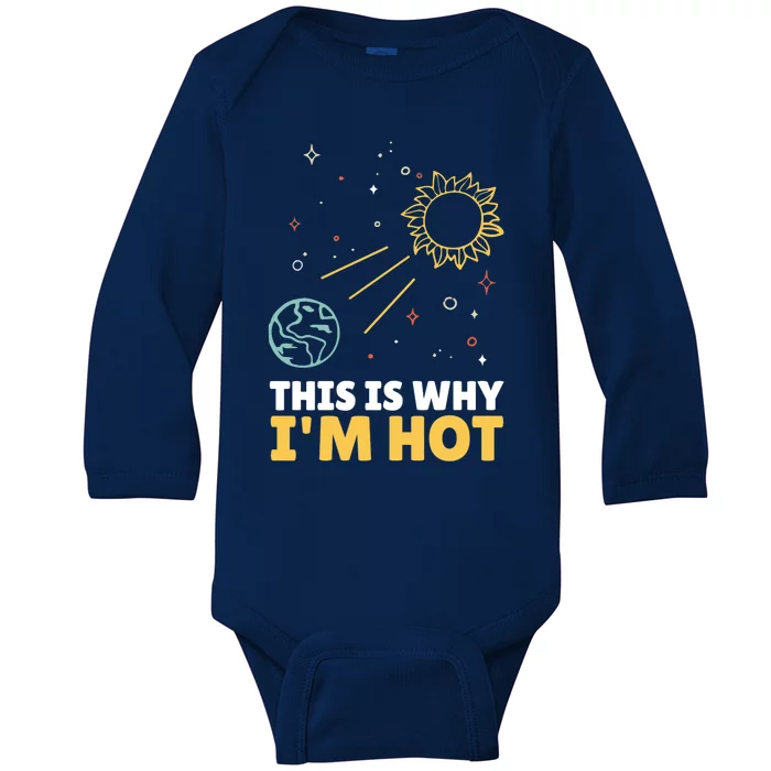 This Is Why I'm Pollution Ozone Earth Global Warming Premium Baby Long Sleeve Bodysuit