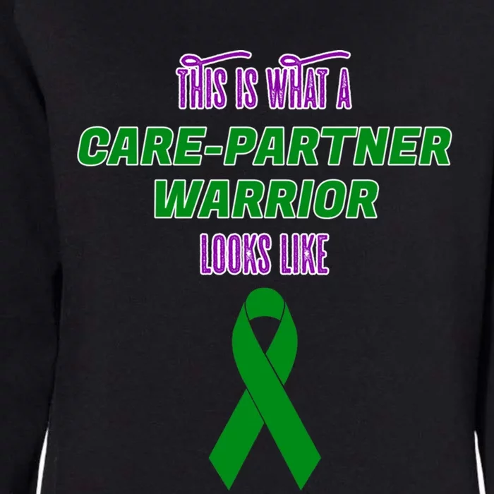 This Is What A Care Partner Warrior Looks Like Ney Gift Womens California Wash Sweatshirt