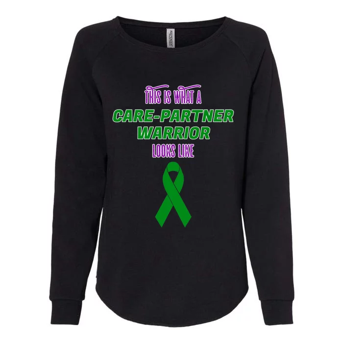 This Is What A Care Partner Warrior Looks Like Ney Gift Womens California Wash Sweatshirt