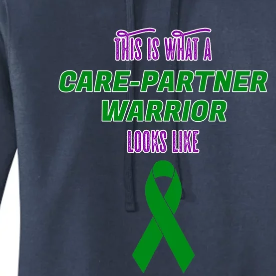 This Is What A Care Partner Warrior Looks Like Ney Gift Women's Pullover Hoodie