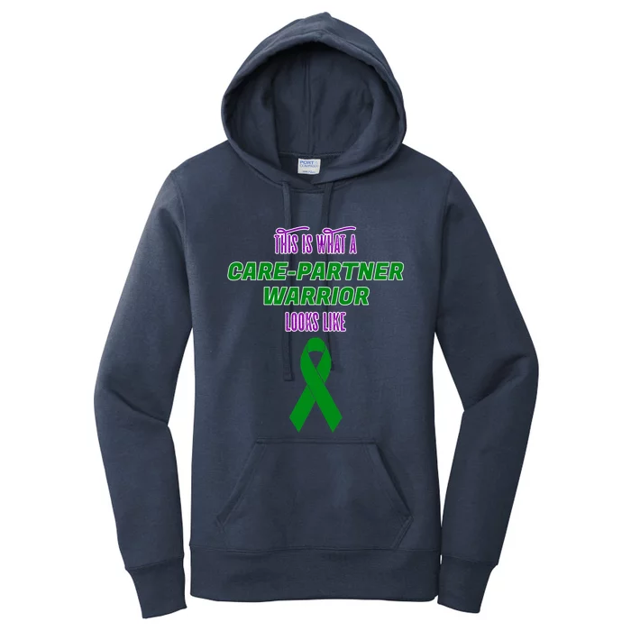 This Is What A Care Partner Warrior Looks Like Ney Gift Women's Pullover Hoodie