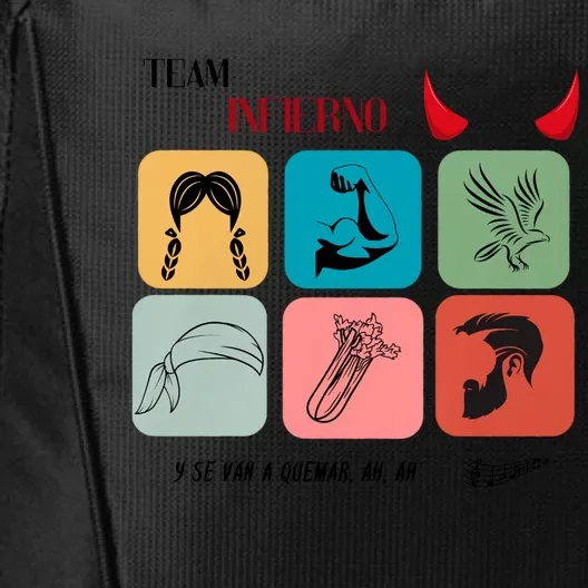 Team Infierno Wendy Guevara Team Playera Casa De Los Famosos!os City Backpack