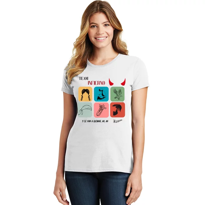 Team Infierno Wendy Guevara Team Playera Casa De Los Famosos!os Women's T-Shirt