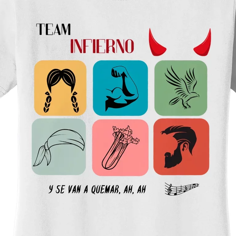 Team Infierno Wendy Guevara Team Playera Casa De Los Famosos!os Women's T-Shirt