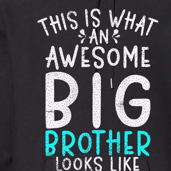 This is what an awesome Big Brother looks like Big Brother Premium Hoodie