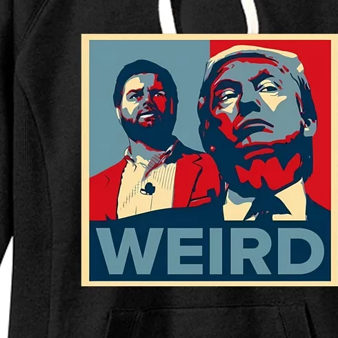 Trump Is Weird Women's Fleece Hoodie