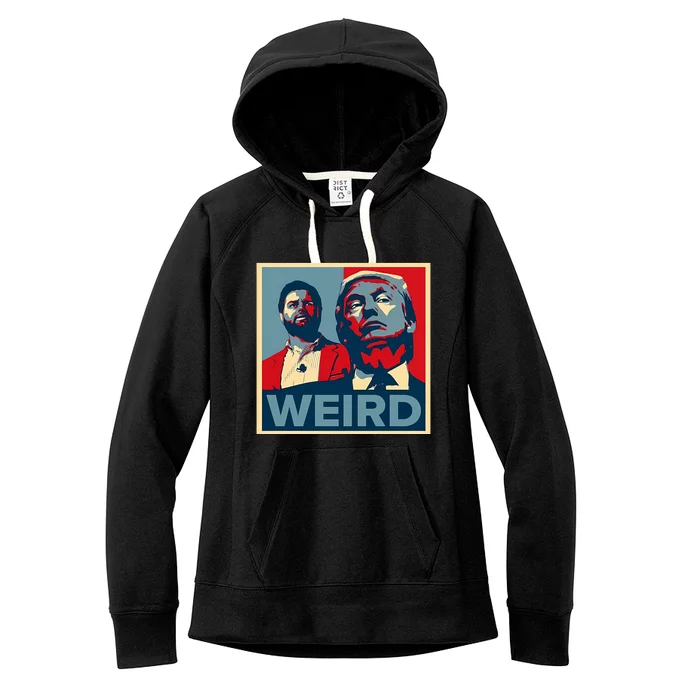 Trump Is Weird Women's Fleece Hoodie