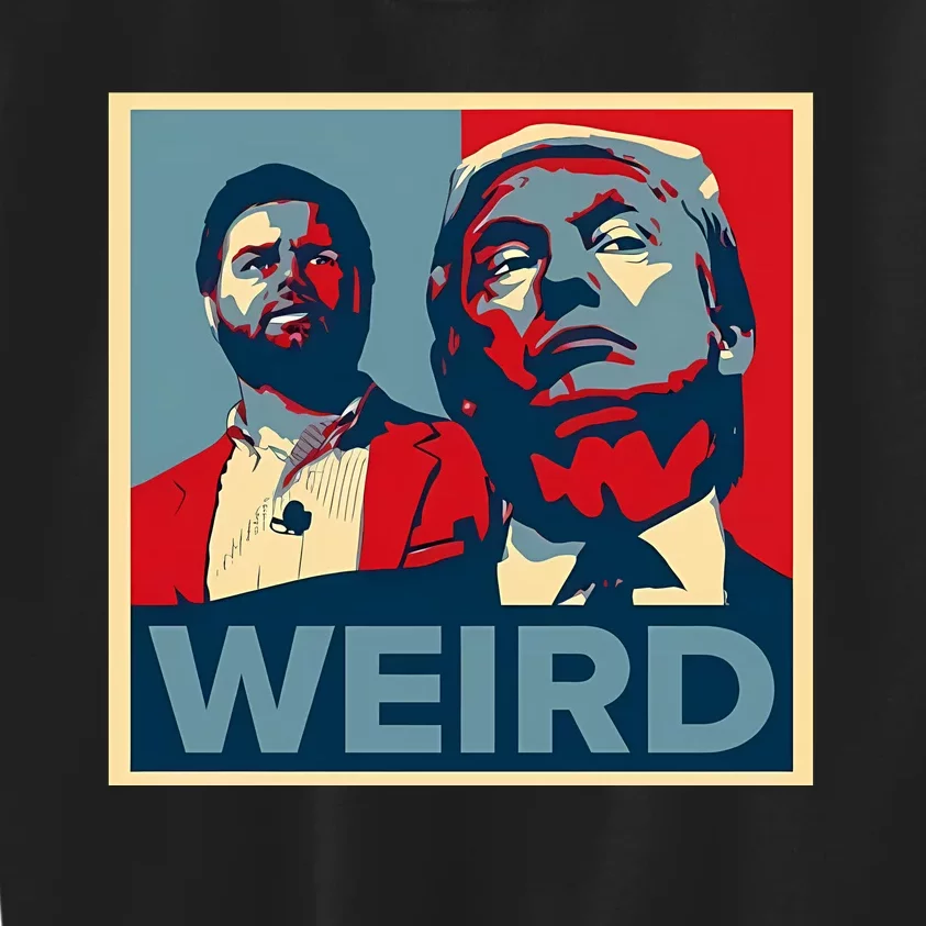 Trump Is Weird Kids Sweatshirt