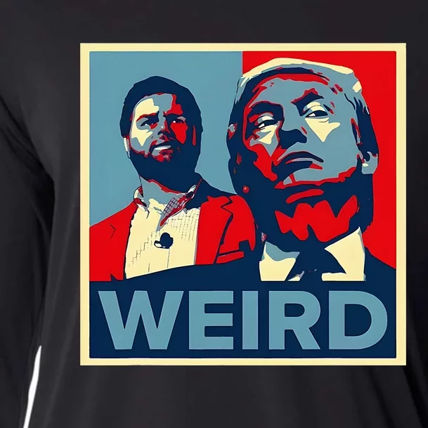 Trump Is Weird Cooling Performance Long Sleeve Crew