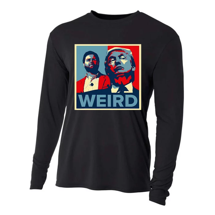 Trump Is Weird Cooling Performance Long Sleeve Crew