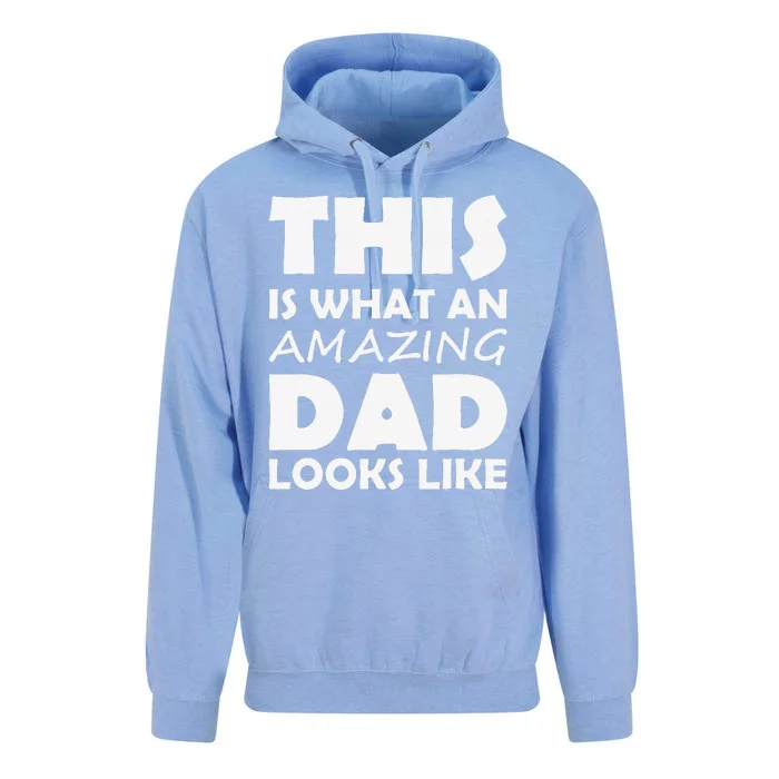 This Is What An Amazing Dad Looks Like Gift Unisex Surf Hoodie