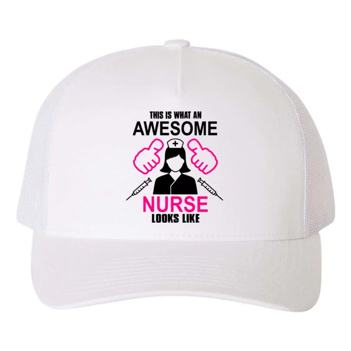 This Is What An Awesome Yupoong Adult 5-Panel Trucker Hat