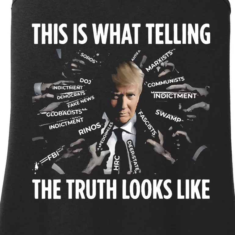 This Is What Telling The Truth Looks Like Trump Ladies Essential Tank