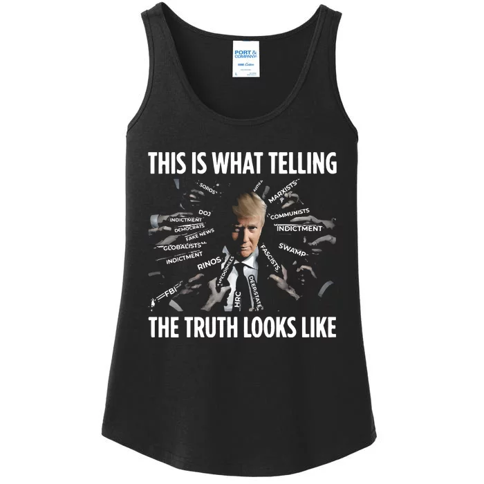 This Is What Telling The Truth Looks Like Trump Ladies Essential Tank