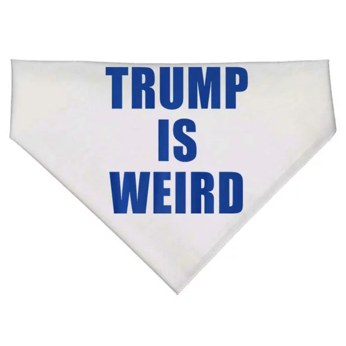 Trump Is Weird Premium USA-Made Doggie Bandana