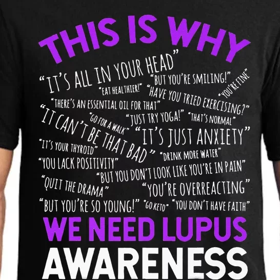 This Is Why We Need Lupus Awareness Pajama Set