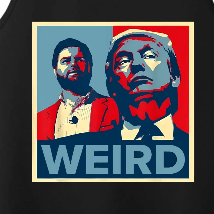 Trump Is Weird Performance Tank