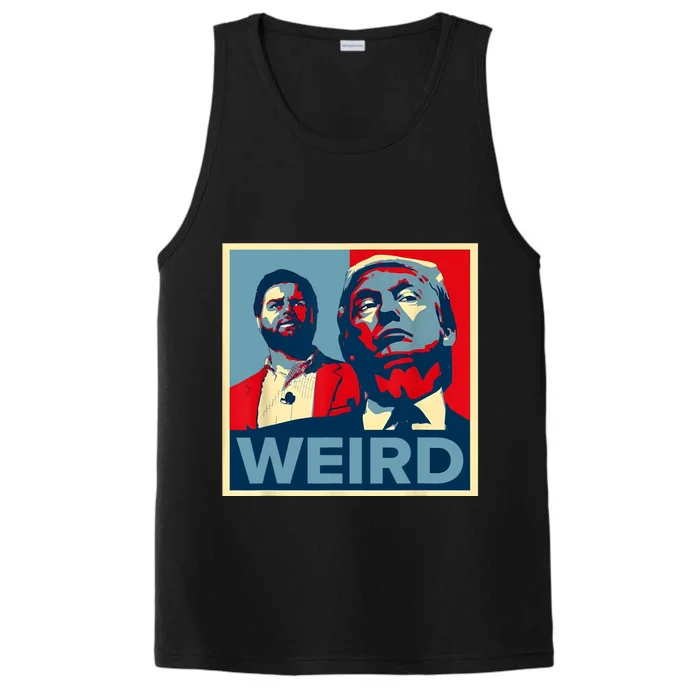 Trump Is Weird Performance Tank