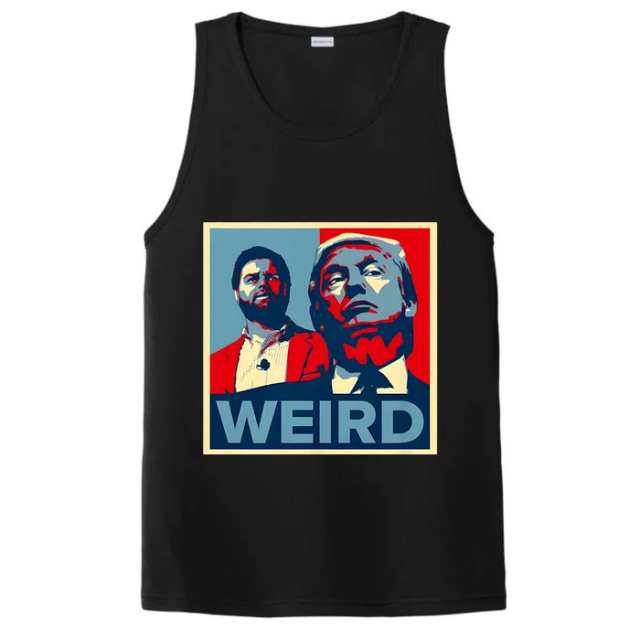 Trump Is Weird Trump Is Weirdo Performance Tank