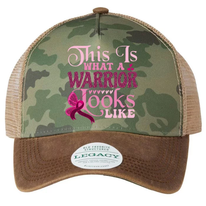 This Is What A Warrior Looks Like Breast Cancer Warrior Legacy Tie Dye Trucker Hat