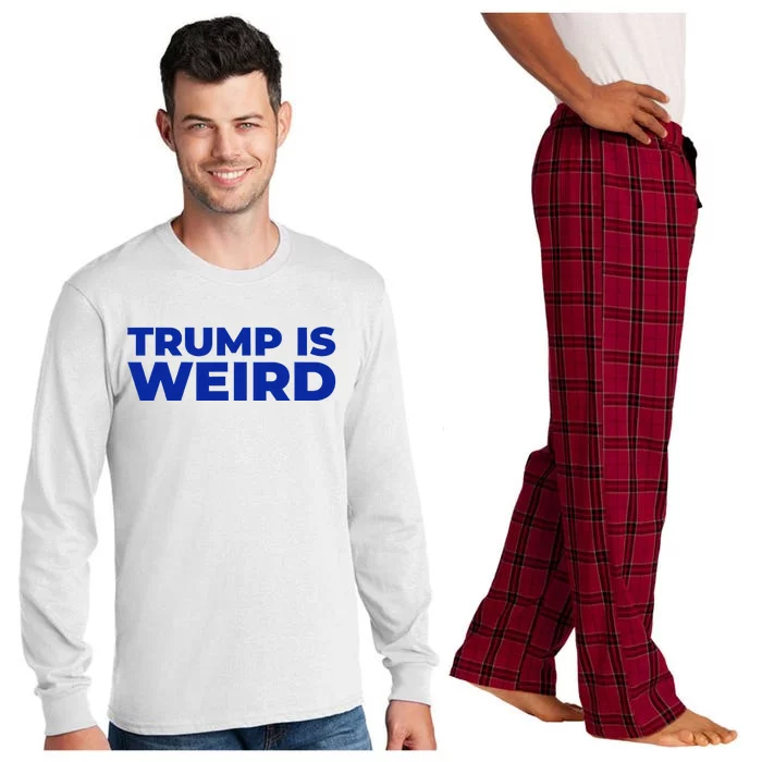 Trump Is Weird Long Sleeve Pajama Set