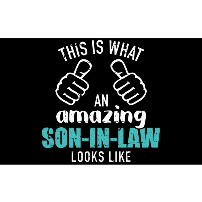 This Is What An Amazing Soninlaw Looks Like Bumper Sticker