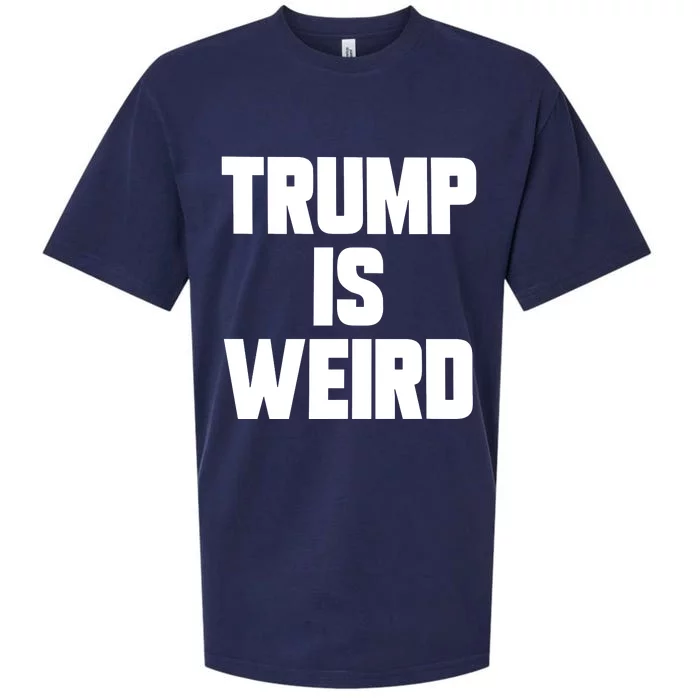 Trump Is Weird Sueded Cloud Jersey T-Shirt