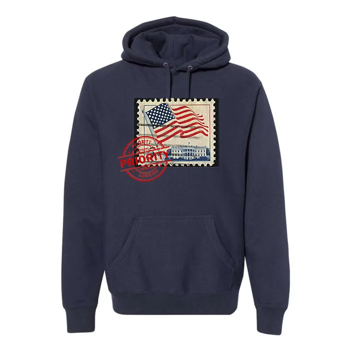 This Is What An Awesome Philatelist Looks Like American Flag Premium Hoodie