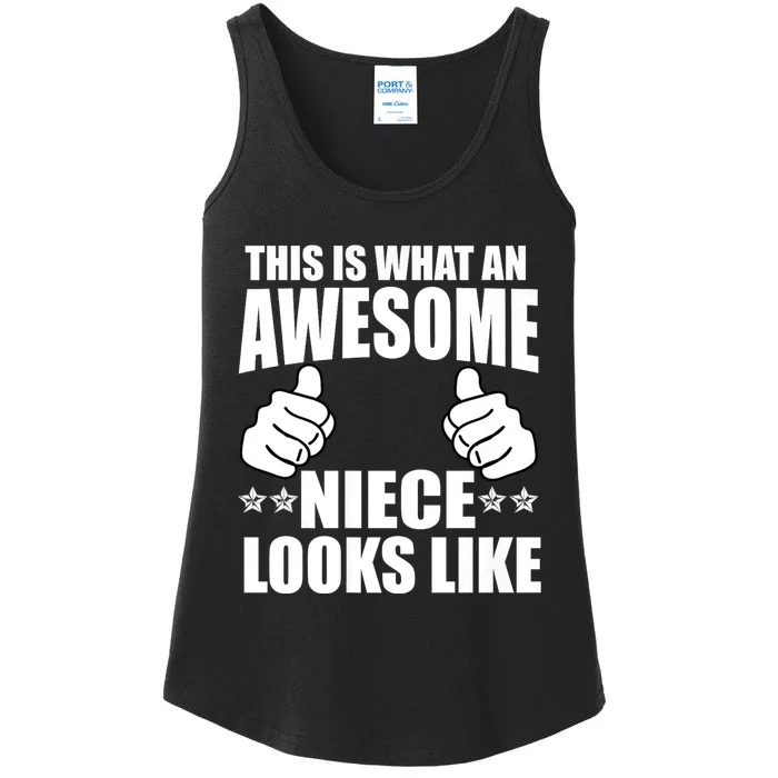 This Is What An Awesome Niece Looks Like Ladies Essential Tank