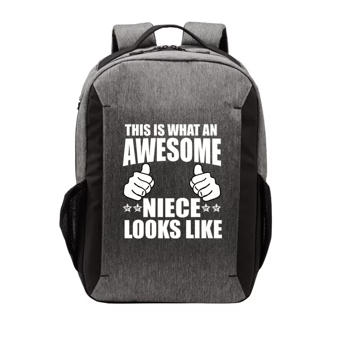 This Is What An Awesome Niece Looks Like Vector Backpack