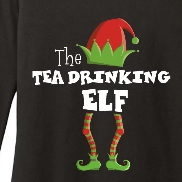 Tea Ing Xmas Pajama Cool Gift Womens CVC Long Sleeve Shirt