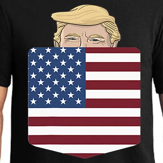 Trump In Your Pocket Usa Election Trump For 2024 Pajama Set