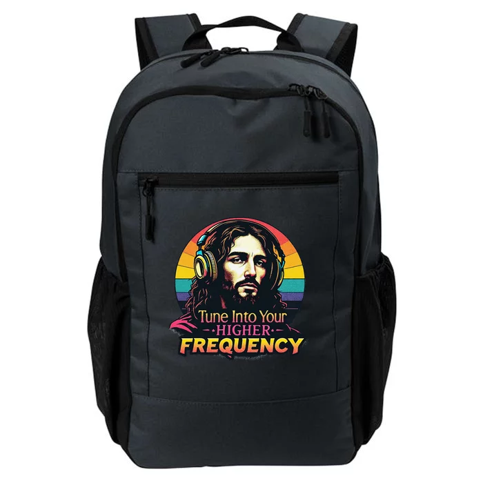 Tune Into Your Higher Frequency Jesus Daily Commute Backpack