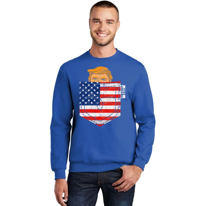 Trump In Your Pocket Usa Election Trump For 2024 Sweatshirt