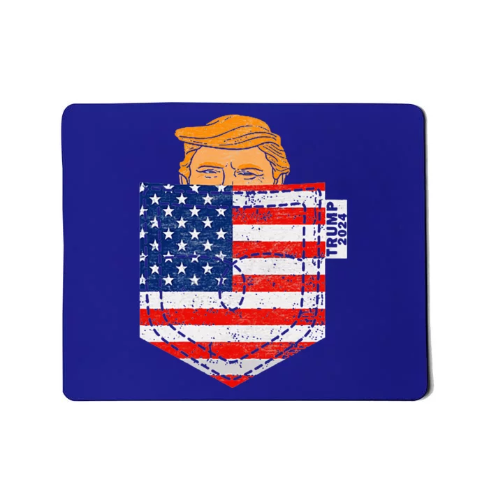 Trump In Your Pocket Usa Election Trump For 2024 Mousepad