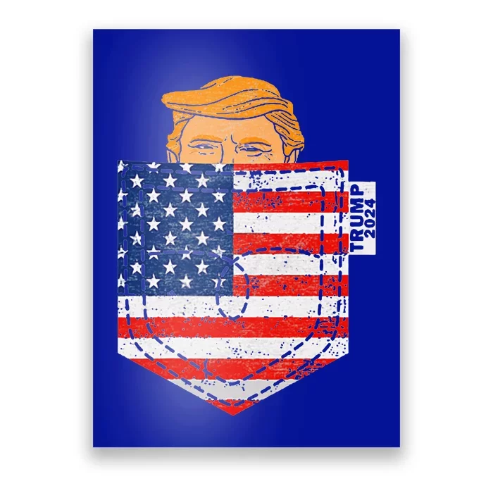 Trump In Your Pocket Usa Election Trump For 2024 Poster