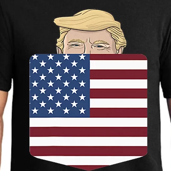 Trump In Your Pocket Usa Election Trump For 2024 Pajama Set