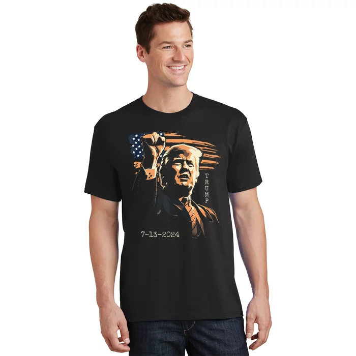 Trump July 13 2024 Inspirational Fist Pump T-Shirt