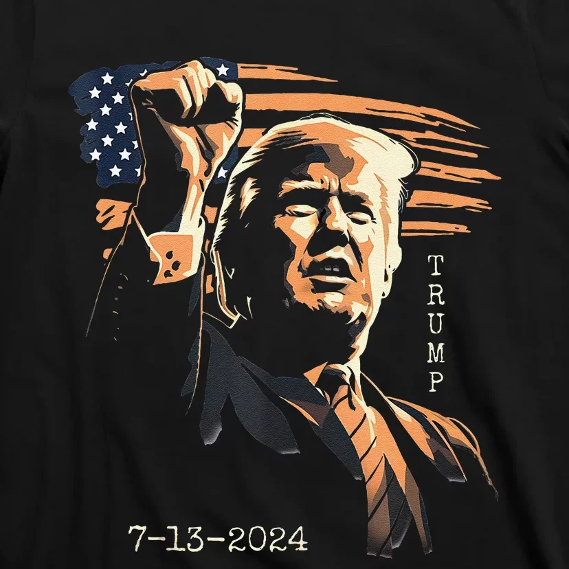 Trump July 13 2024 Inspirational Fist Pump T-Shirt