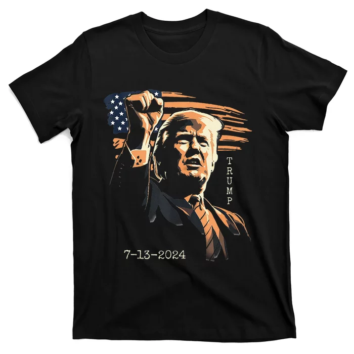 Trump July 13 2024 Inspirational Fist Pump T-Shirt