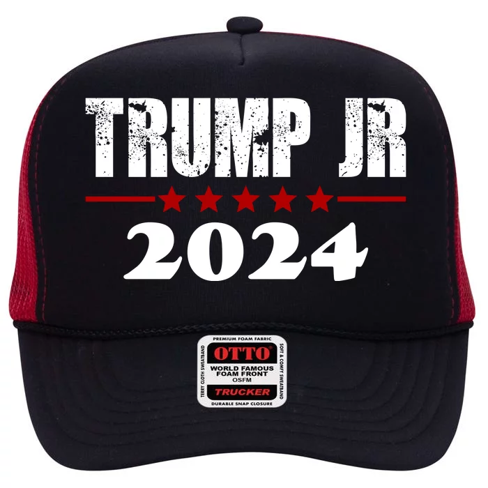 Trump Jr 2024 High Crown Mesh Trucker Hat