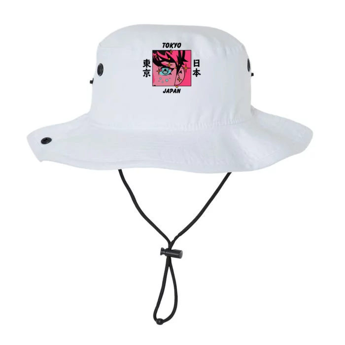 Tokyo Japan Anime Boy Sparkling Eyes Legacy Cool Fit Booney Bucket Hat