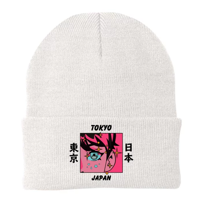 Tokyo Japan Anime Boy Sparkling Eyes Knit Cap Winter Beanie