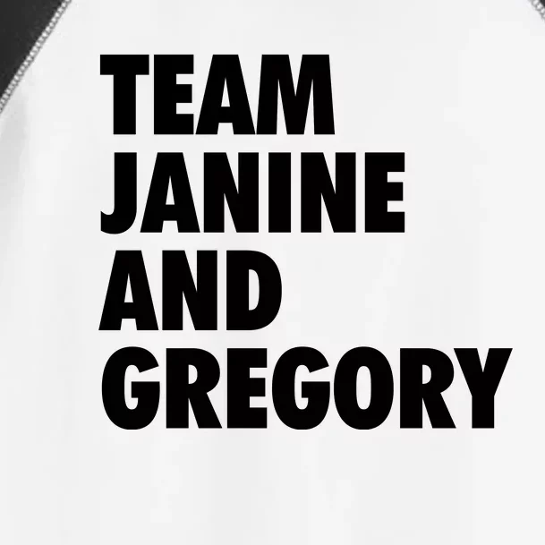 Team Janine And Greg Toddler Fine Jersey T-Shirt