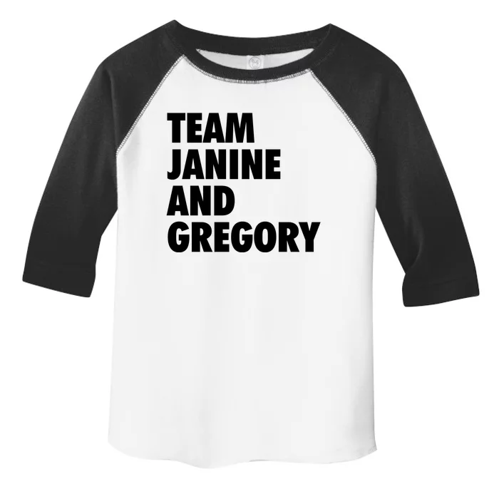 Team Janine And Greg Toddler Fine Jersey T-Shirt