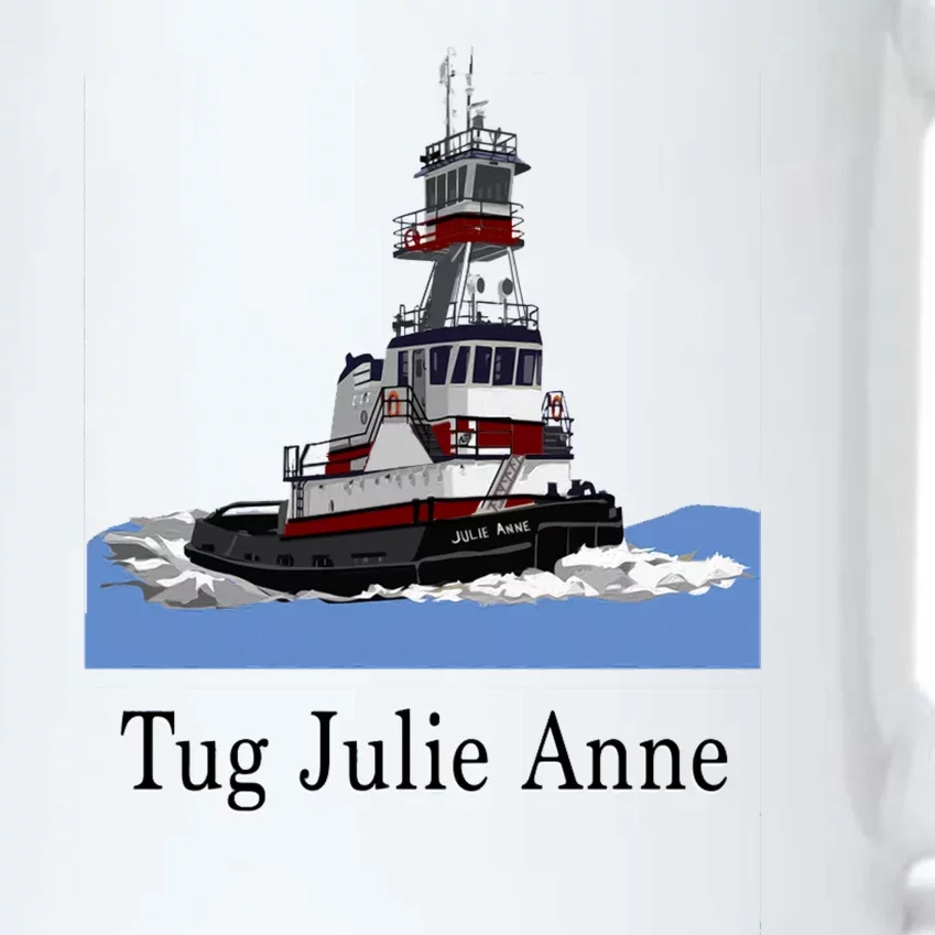 Tug Julie Anne Black Color Changing Mug